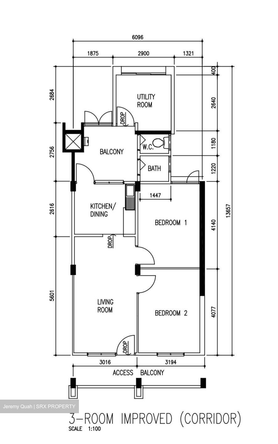 Blk 4 TOA PAYOH COURT (Toa Payoh), HDB 3 Rooms #610532741